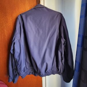 Polo men's bomber jacket navy blue size medium